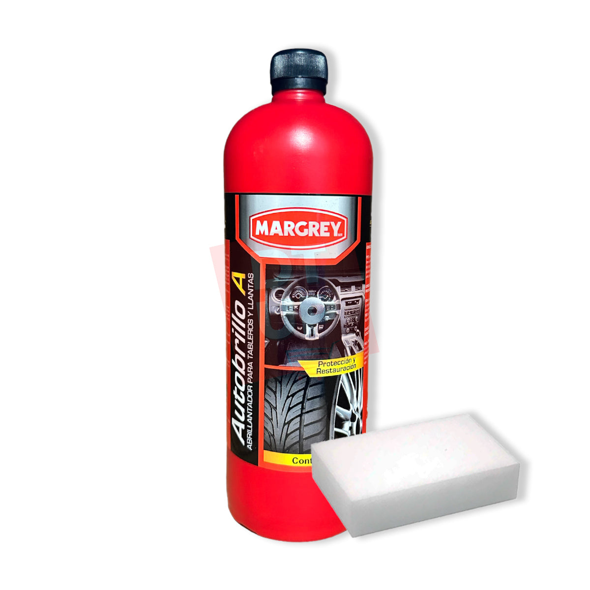 Autobrillo A Margrey 1 L para Tablero y Llantas Alto Brillo