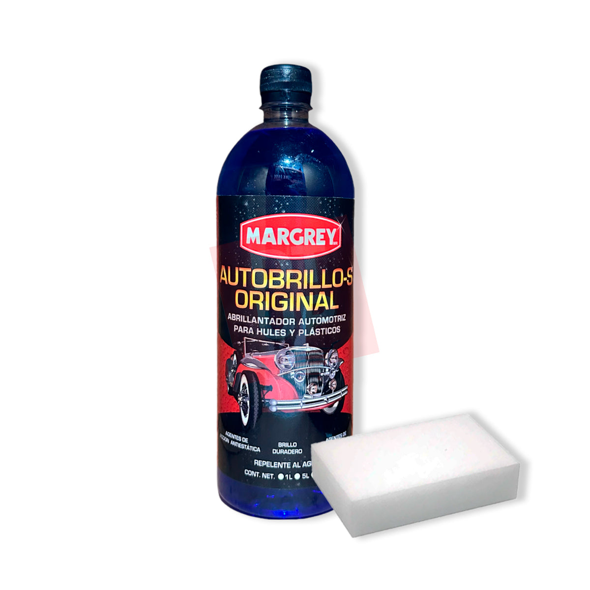 Autobrillo S Original Margrey 1 L para Hules y Plásticos