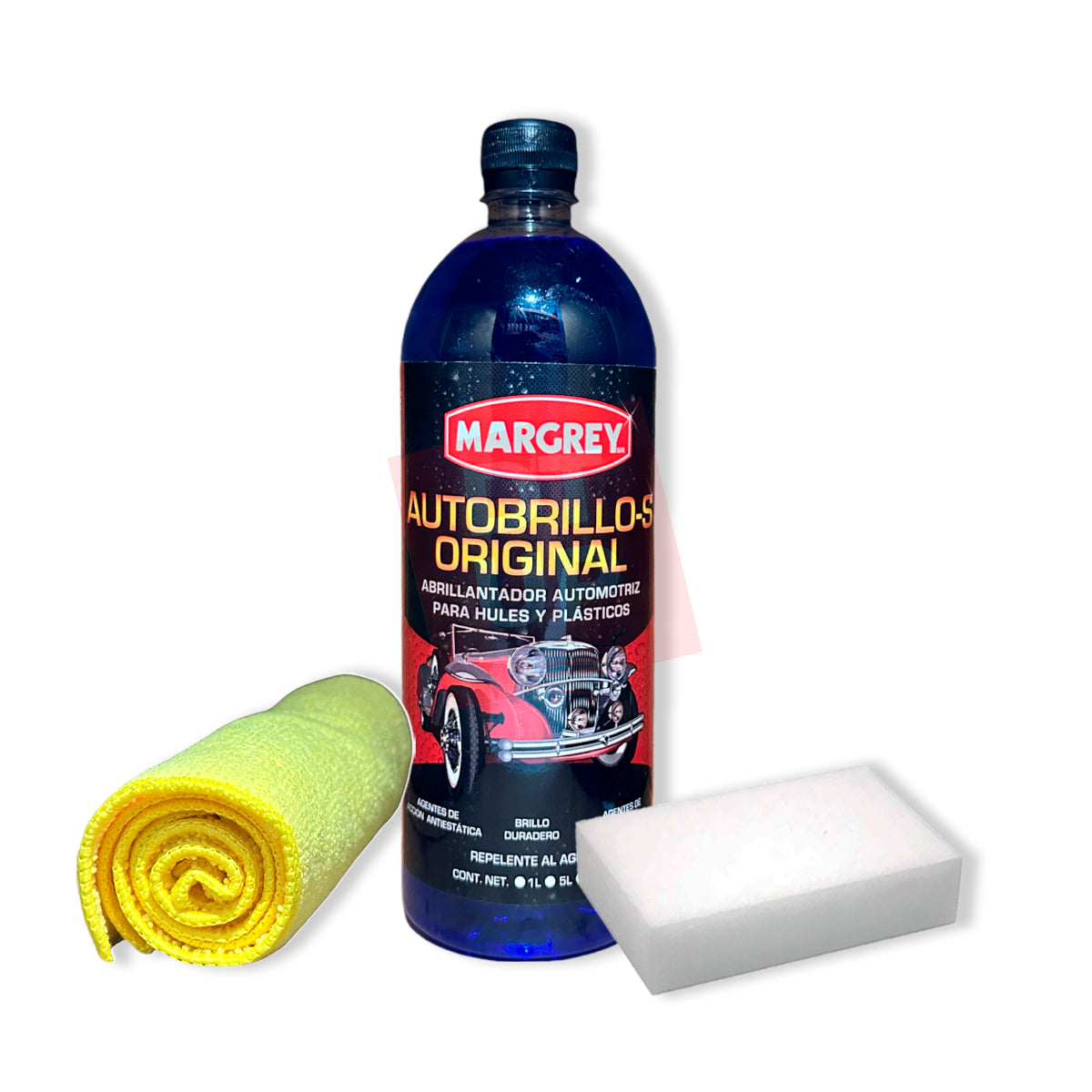 Autobrillo S Original Margrey 1 L para Hules y Plásticos
