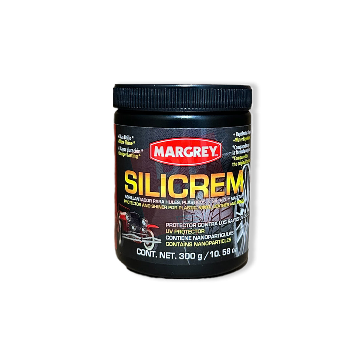 Silicrem Margrey 300 g Abrillantador para Plásticos y Hules
