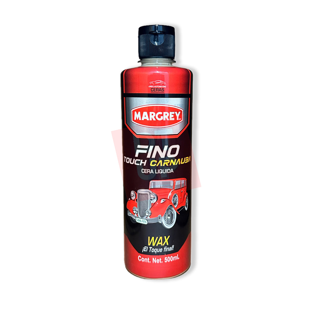 Fino Touch Carnauba Margrey 500 mL Cera Líquida para Auto