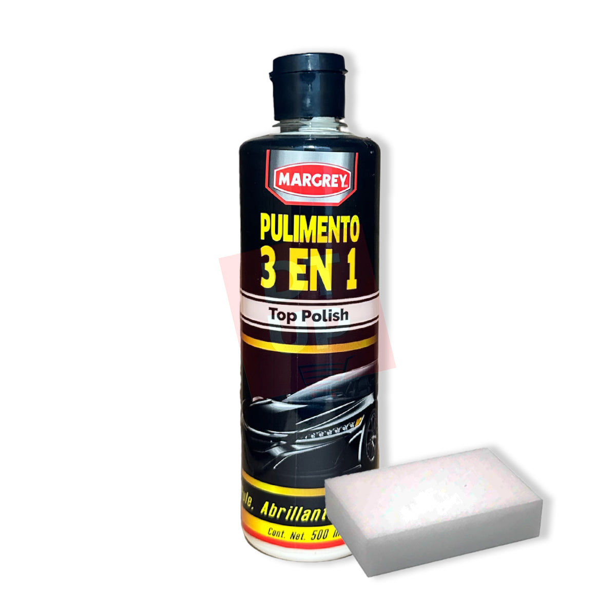 Pulimento 3 en 1 Top Polish Margrey 500 mL para Pintura de Auto