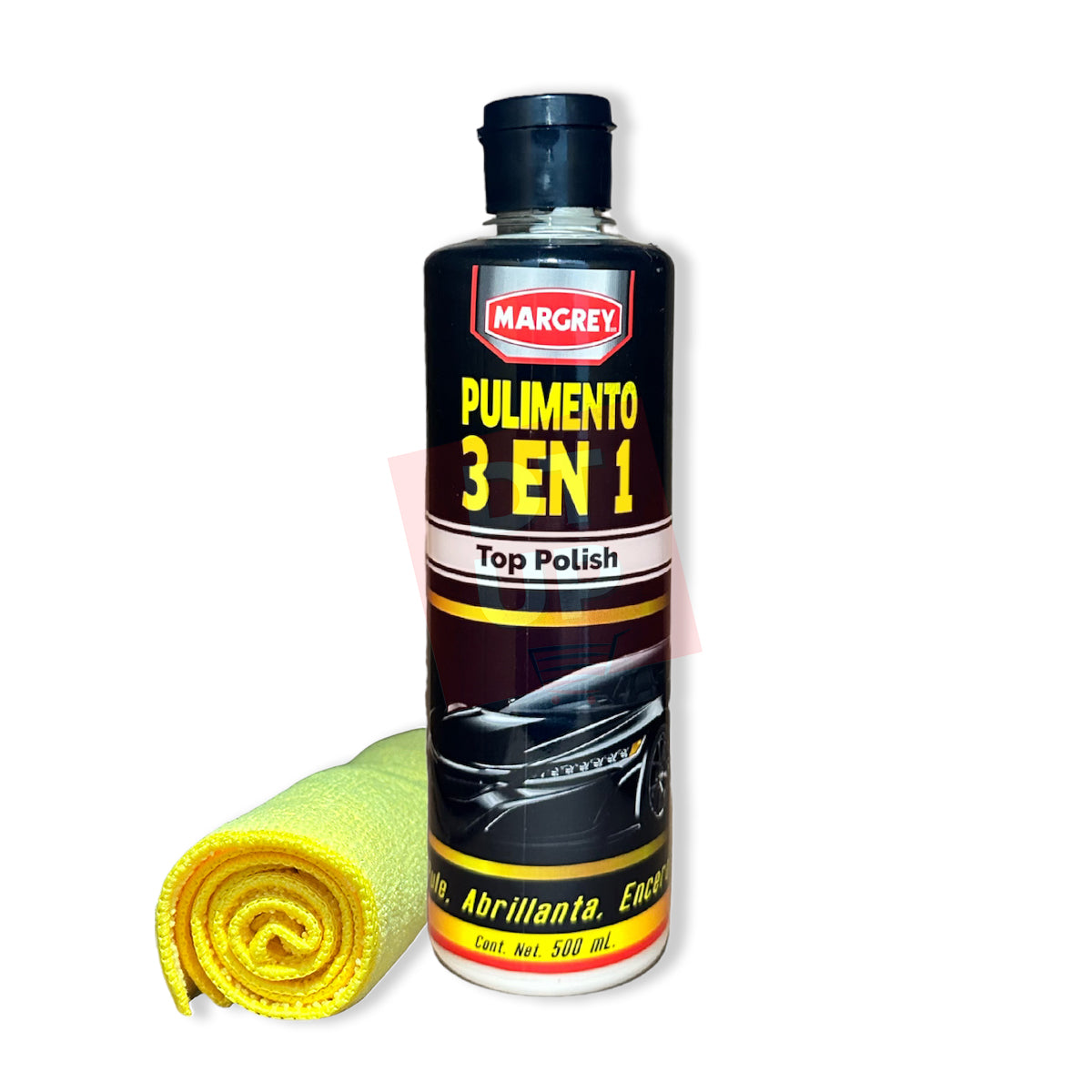 Pulimento 3 en 1 Top Polish Margrey 500 mL para Pintura de Auto