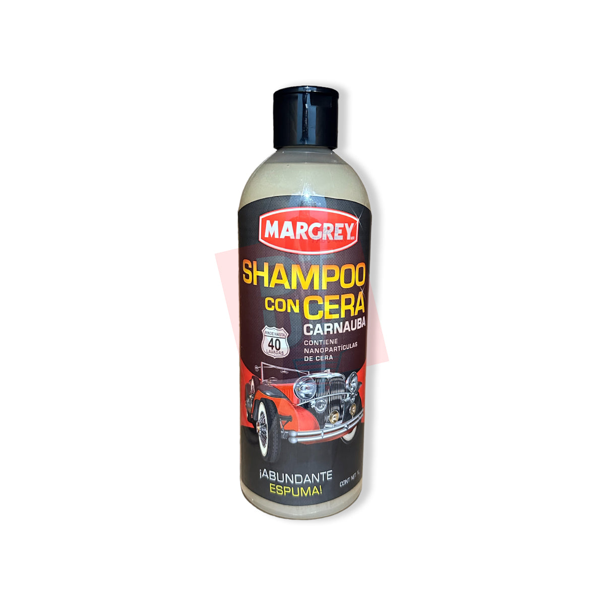Shampoo con Cera Carnauba Margrey 1 L Lavado y Brillo para Auto