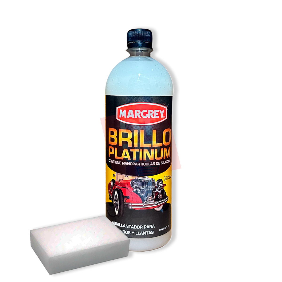 Brillo Platinum Margrey 1 L Abrillantador para Tableros y Llantas