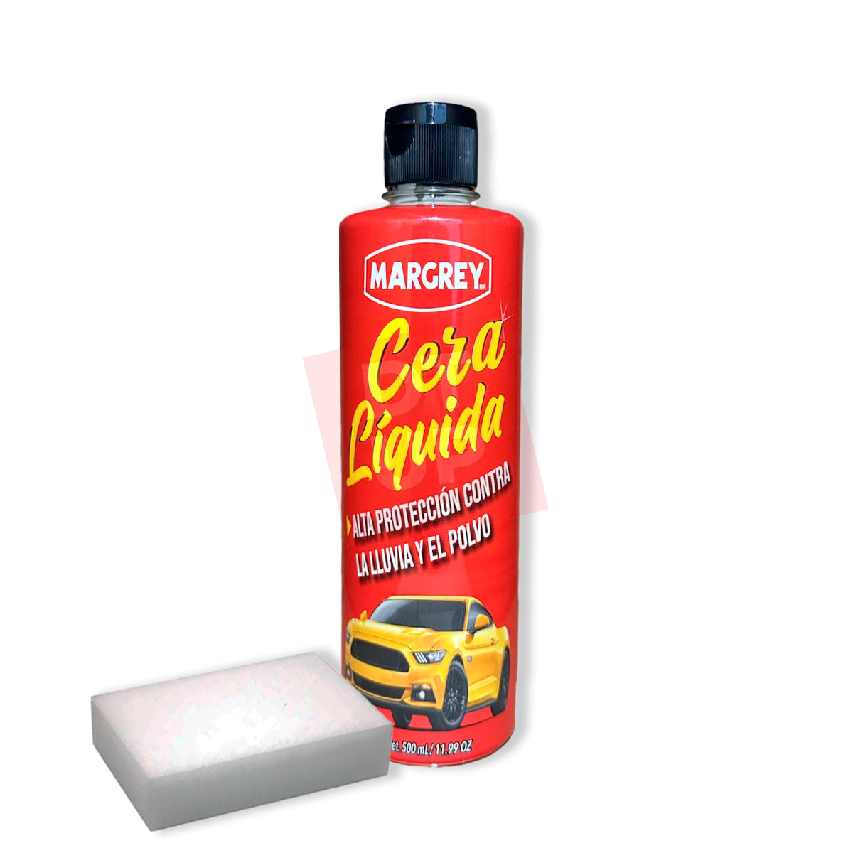 Cera Líquida Margrey 500 mL Alta Protección para Pintura de Auto