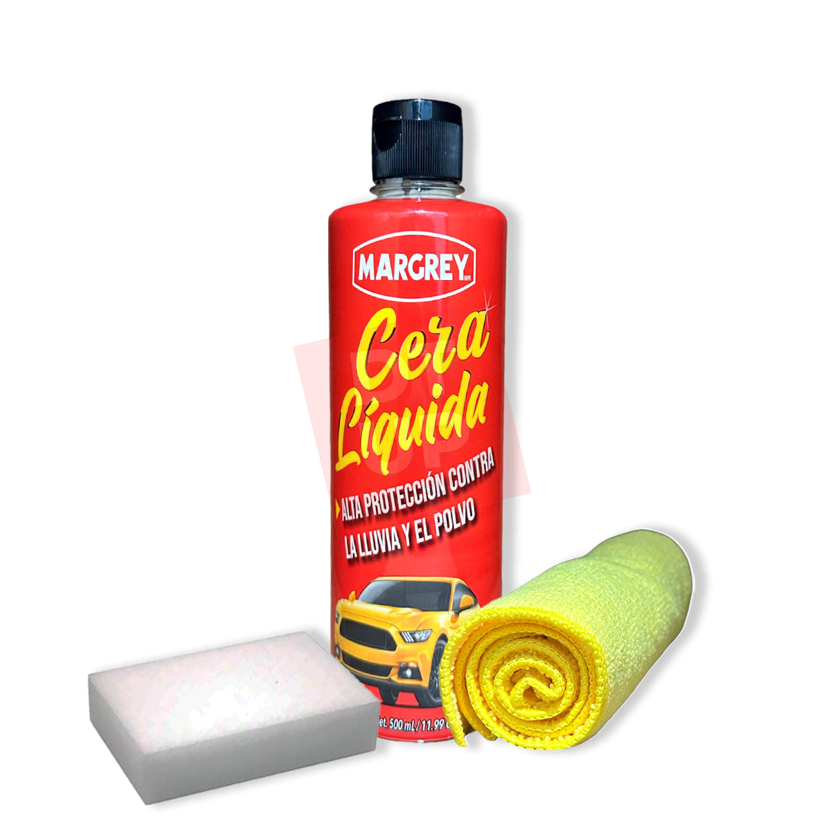 Cera Líquida Margrey 500 mL Alta Protección para Pintura de Auto