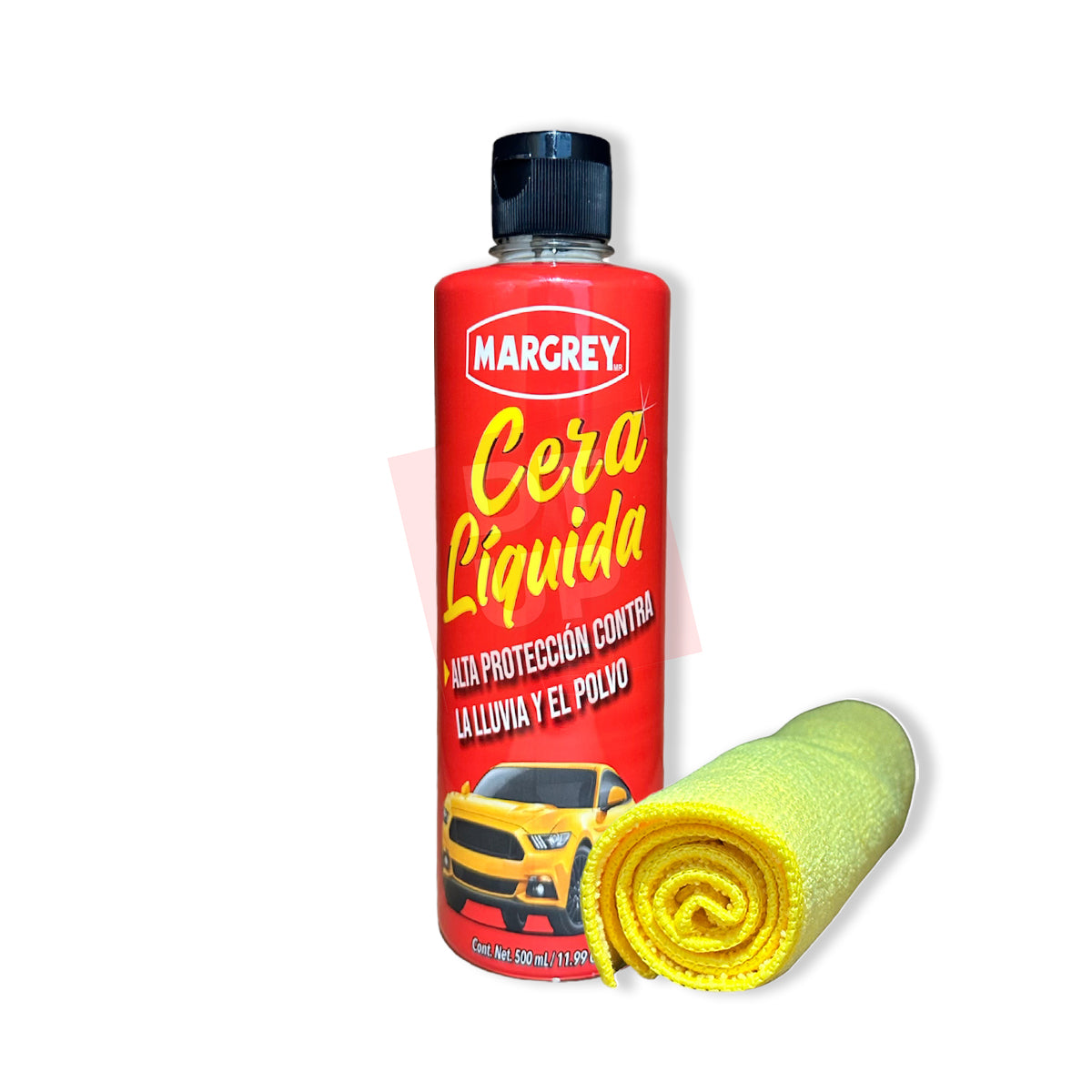 Cera Líquida Margrey 500 mL Alta Protección para Pintura de Auto