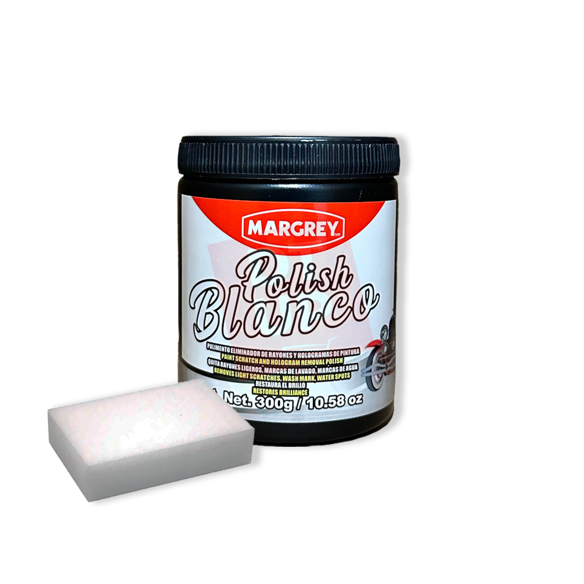 Polish Blanco Margrey 300 g Pulimento Eliminador de Rayones Ligeros