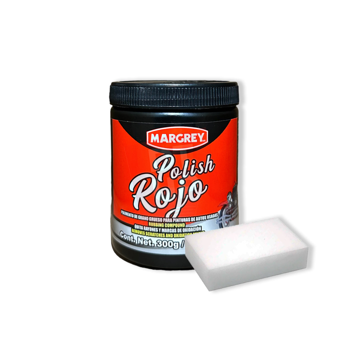 Polish Rojo Margrey 300 g Pulimento de Corte para Pinturas Dañadas