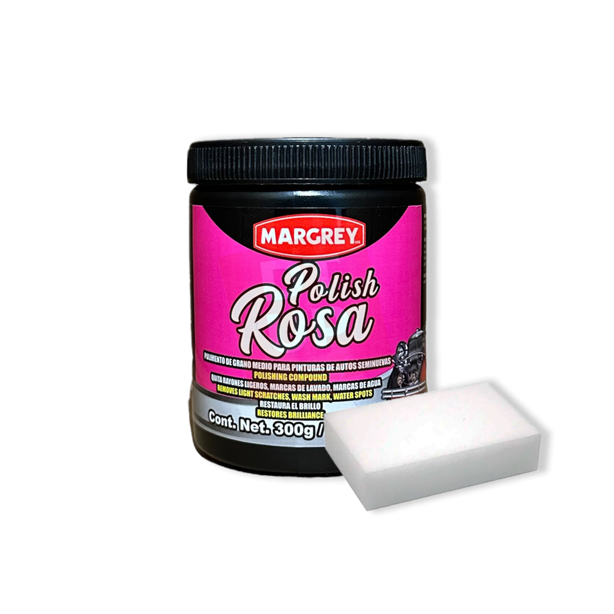 Polish Rosa Margrey 300 g Pulimento Medio para Pinturas Seminuevas