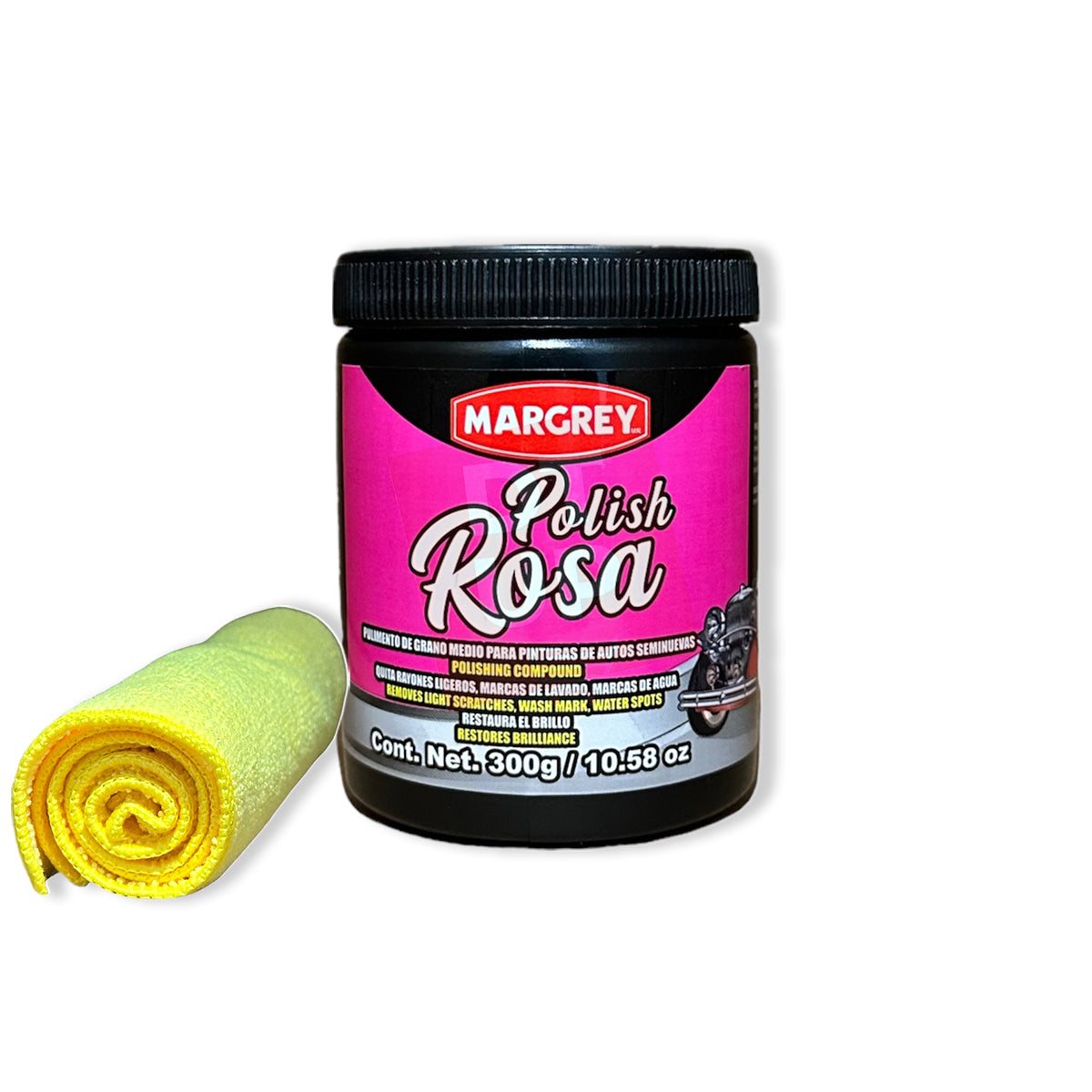 Polish Rosa Margrey 300 g Pulimento Medio para Pinturas Seminuevas