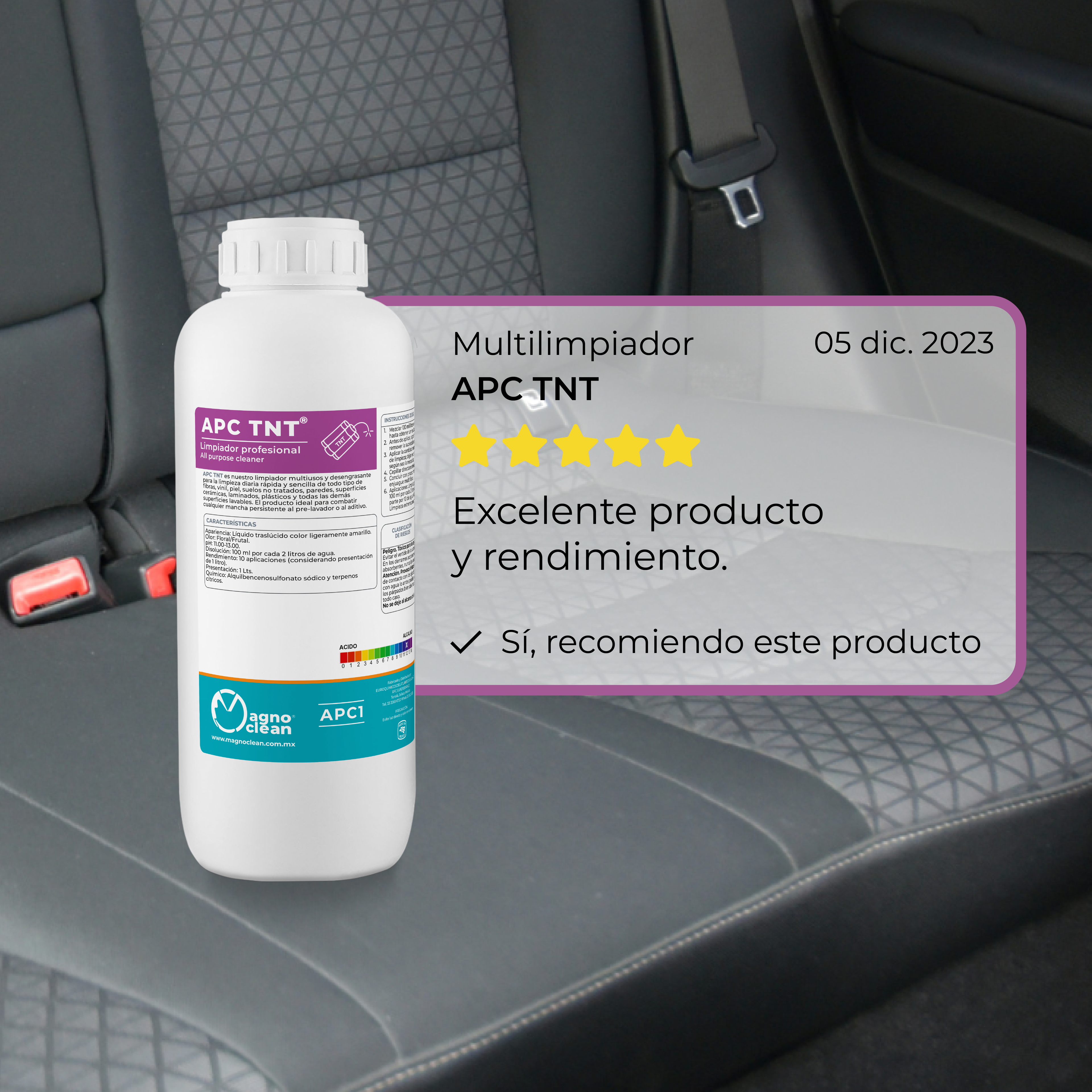 APC TNT Magno Clean Multilimpiador Profesional (1 L / 5 L / 20 L)