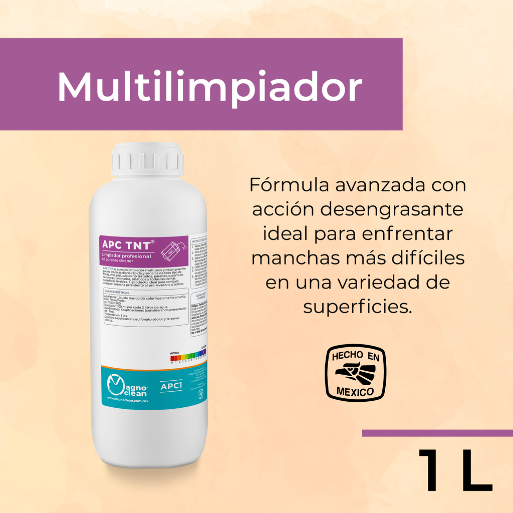 APC TNT Magno Clean Multilimpiador Profesional (1 L / 5 L / 20 L)