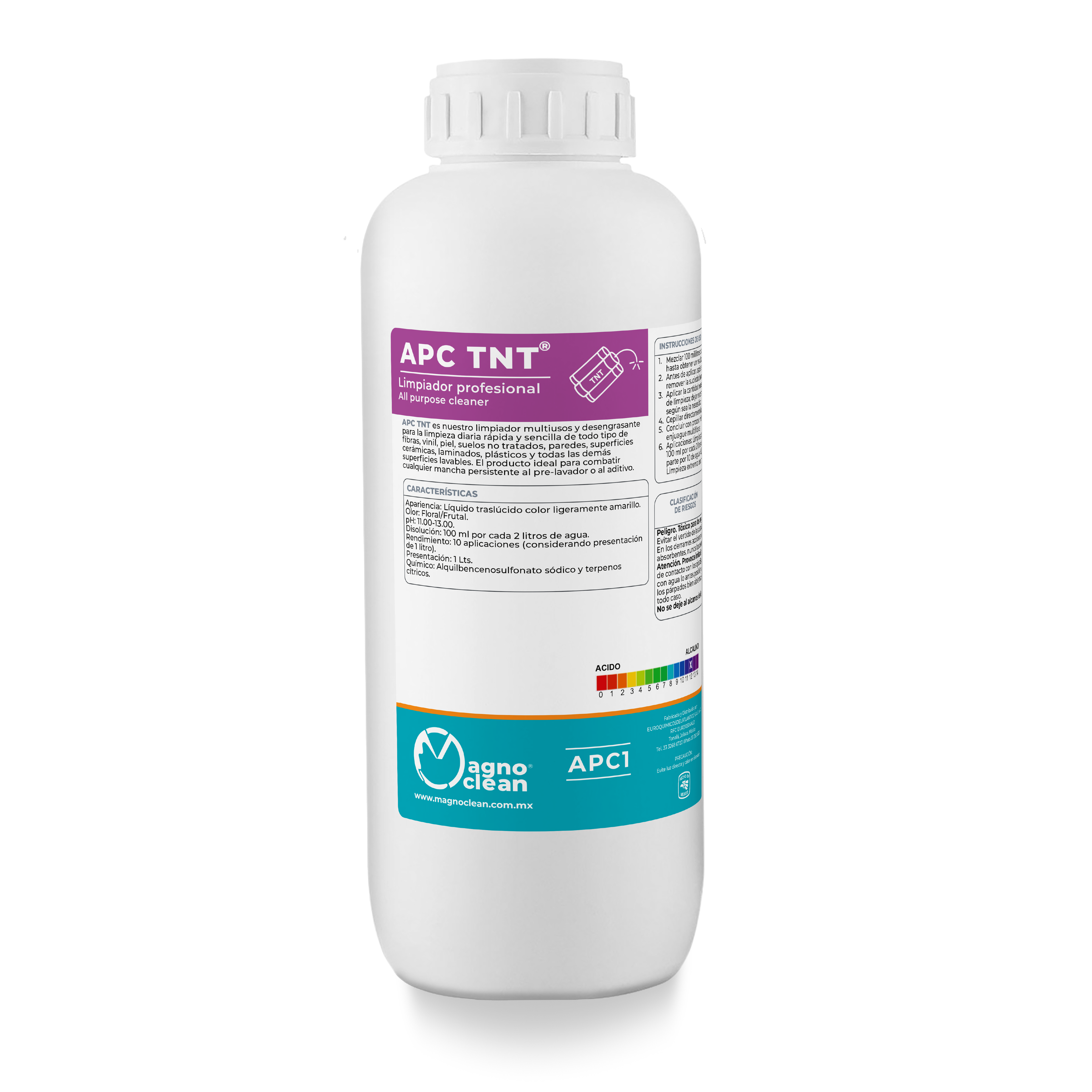 APC TNT Magno Clean Multilimpiador Profesional (1 L / 5 L / 20 L)
