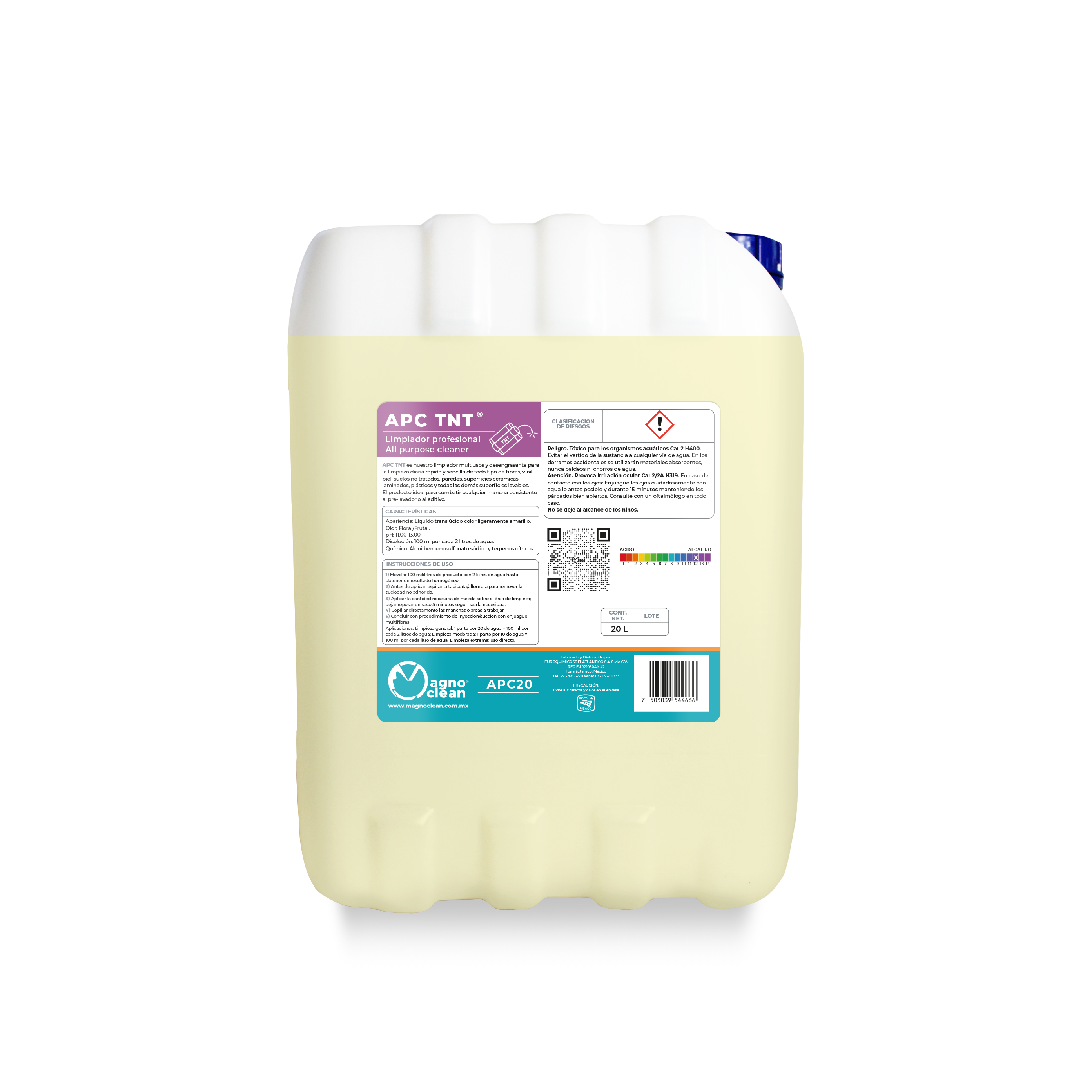 APC TNT Magno Clean Multilimpiador Profesional (1 L / 5 L / 20 L)