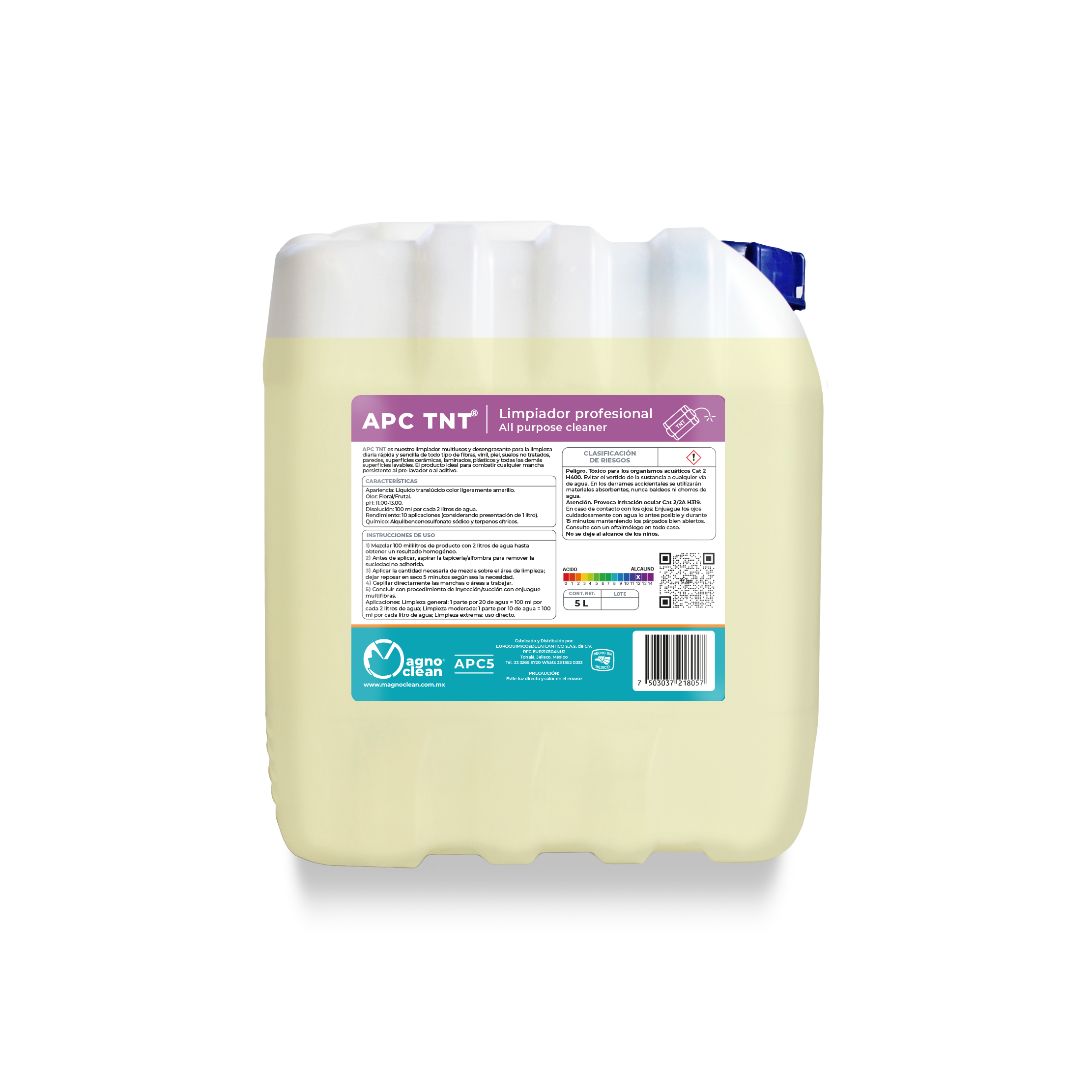APC TNT Magno Clean Multilimpiador Profesional (1 L / 5 L / 20 L)