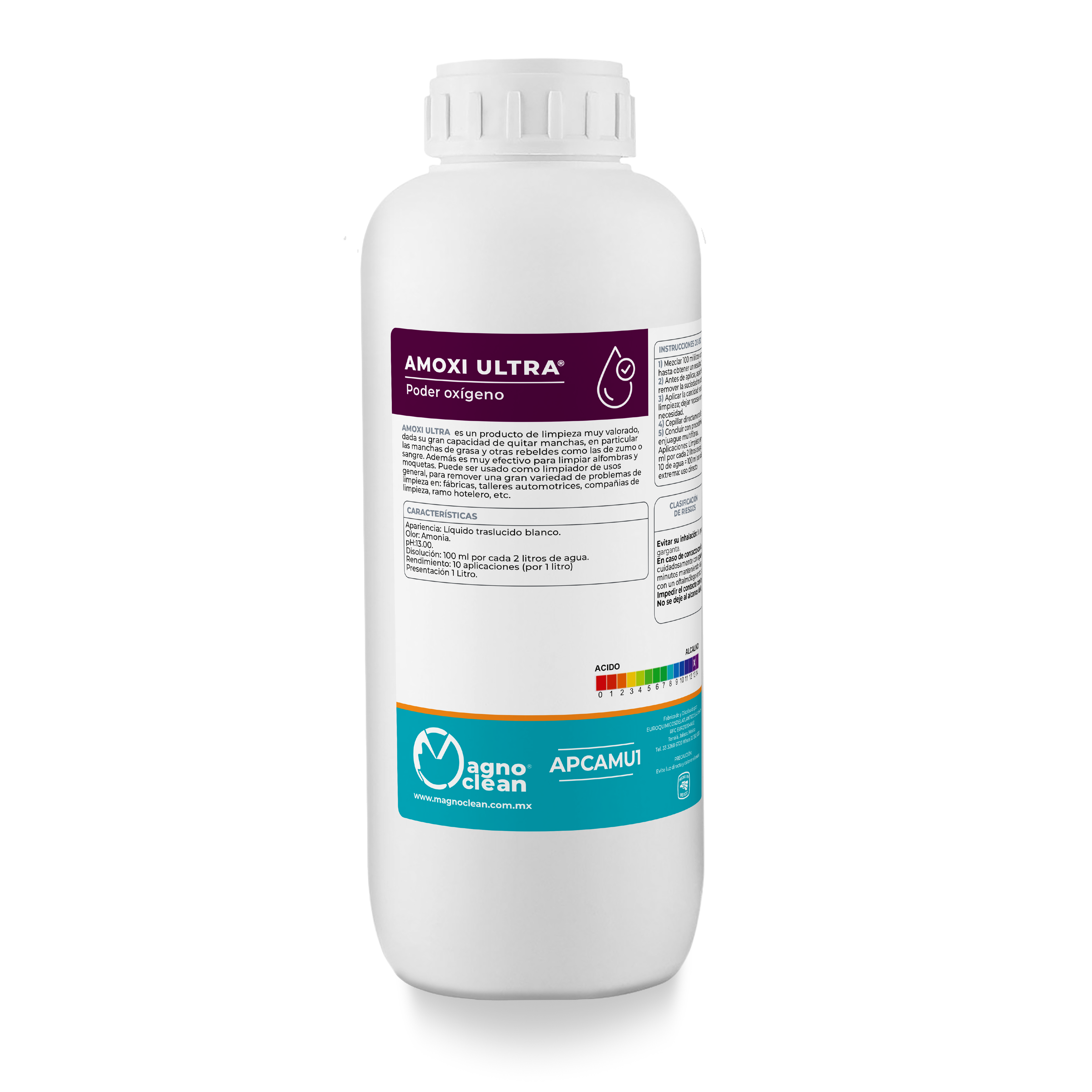 Amoxi Ultra Magno Clean Multilimpiador Poder Oxígeno (1 L / 5 L / 20 L)