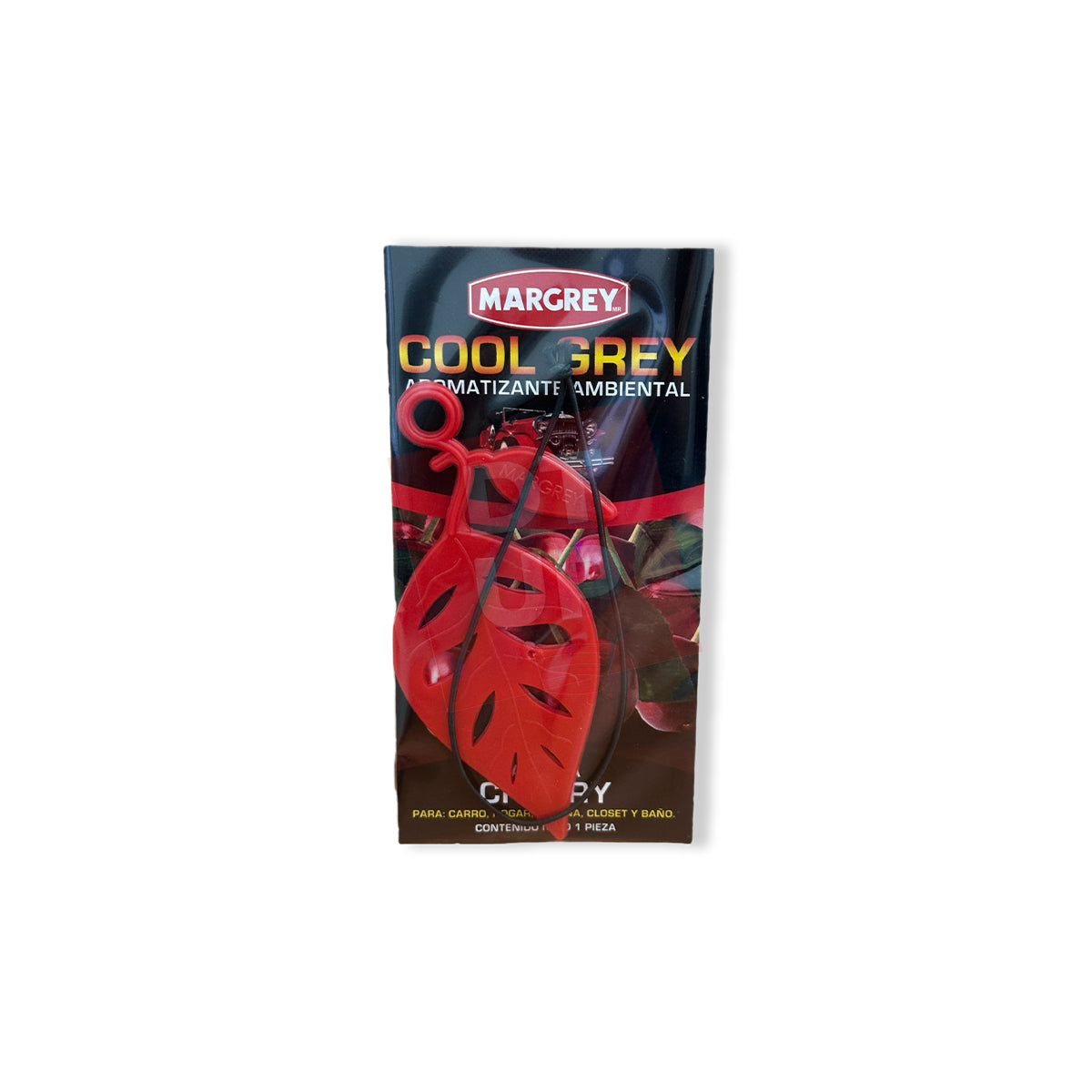 Aromatizante Colgante Margrey Cool Grey 6 Pzas Surtidas para Auto