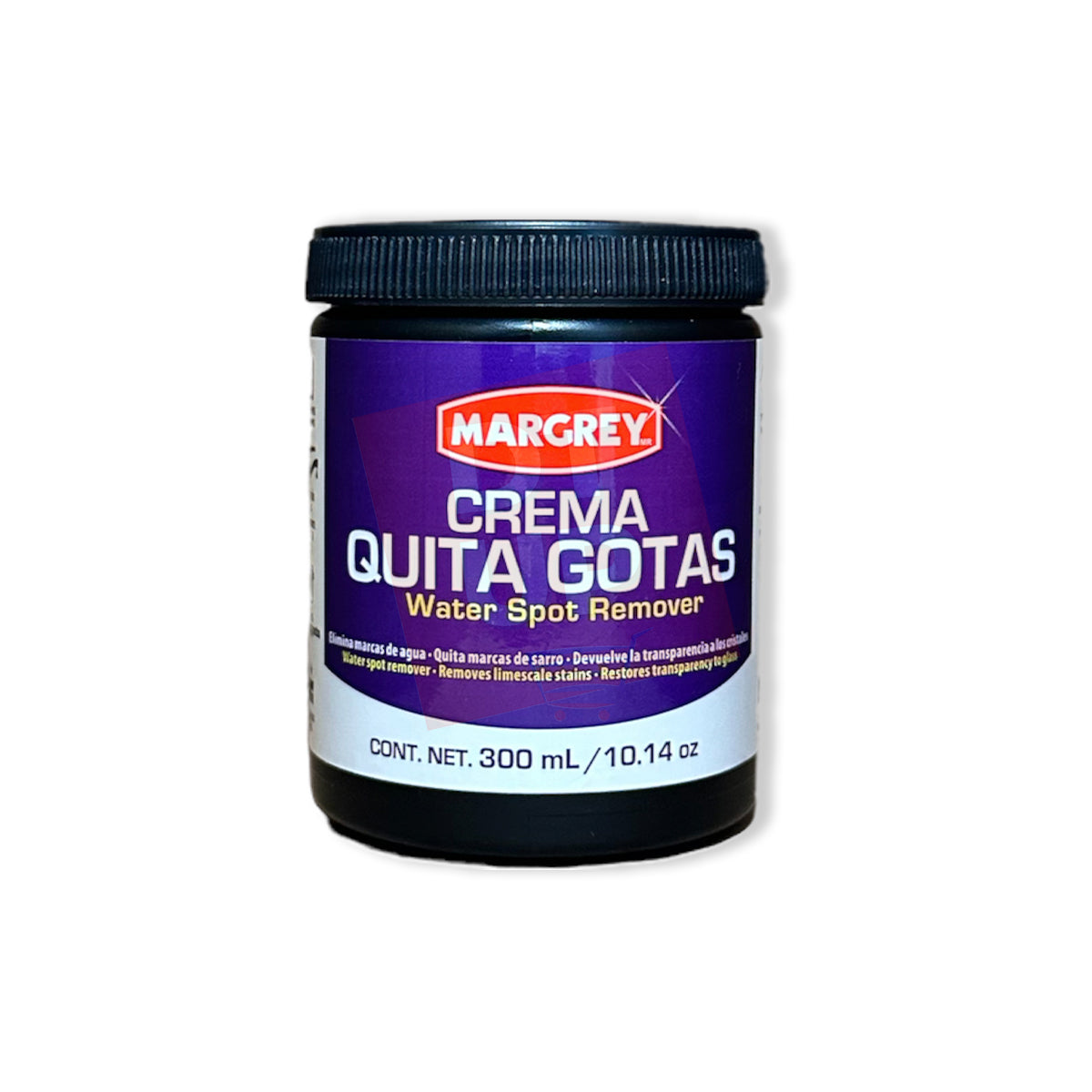 Crema Quita Gotas Margrey 300 mL para Manchas de Agua en Auto