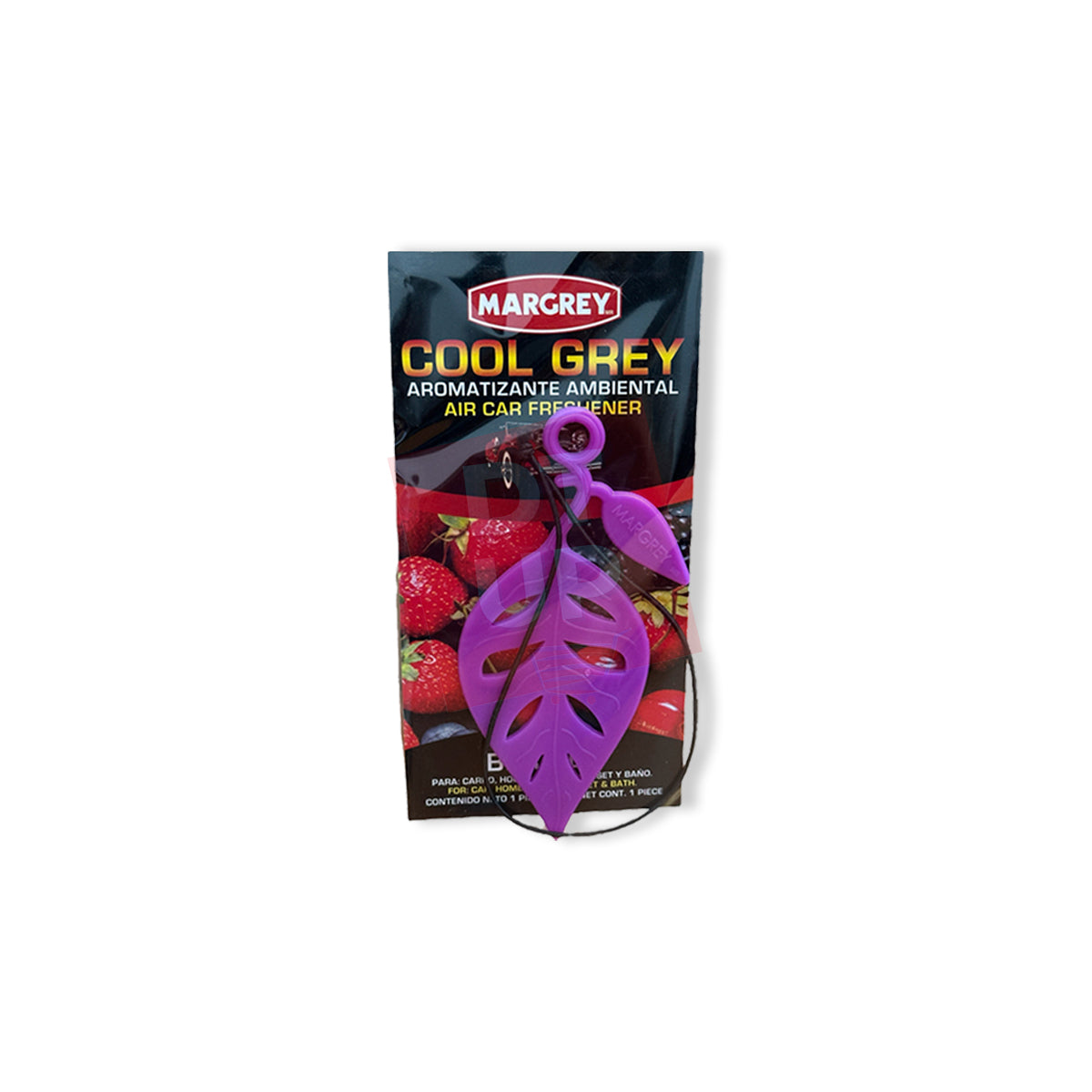 Aromatizante Colgante Margrey Cool Grey 6 Pzas Surtidas para Auto